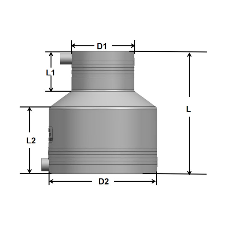 Reductor de electrofusión de HDPE